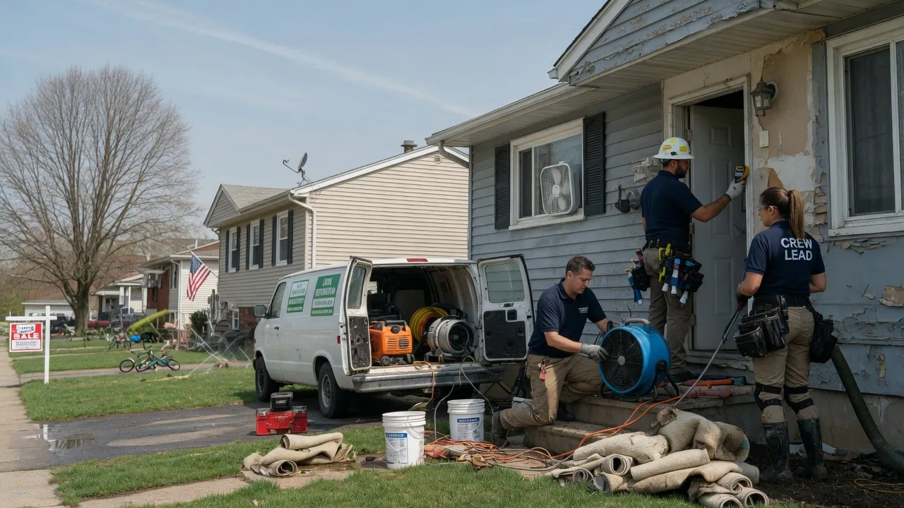 Flood Cleanup in Cedar Grove, NJ near me